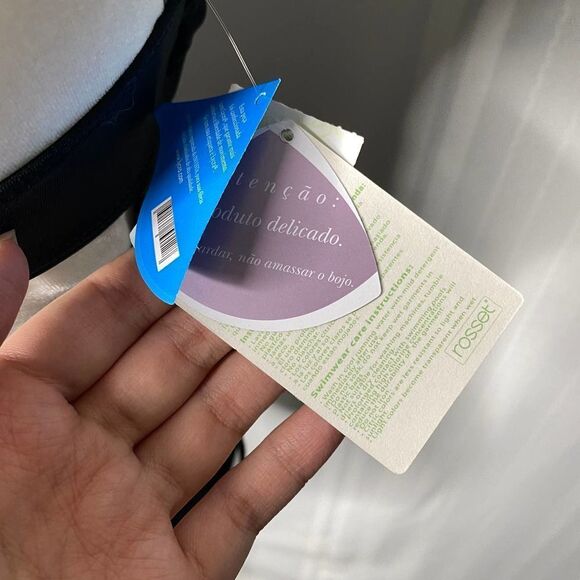 Elegant Black Halter One-Piece Swimsuit - Picture 6 of 12